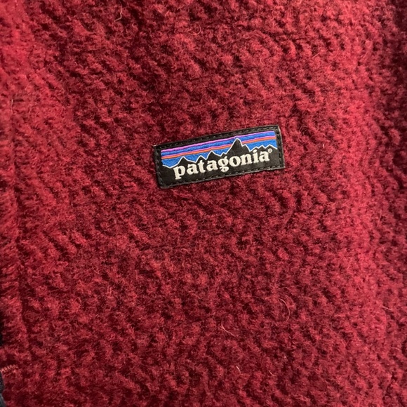 PATAGONIA Woolyester Fleece Oxide Red LARGE BRAND NEW - Picture 4 of 4